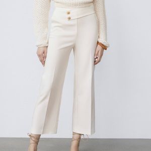 High wasted culottes. Never worn with tags.